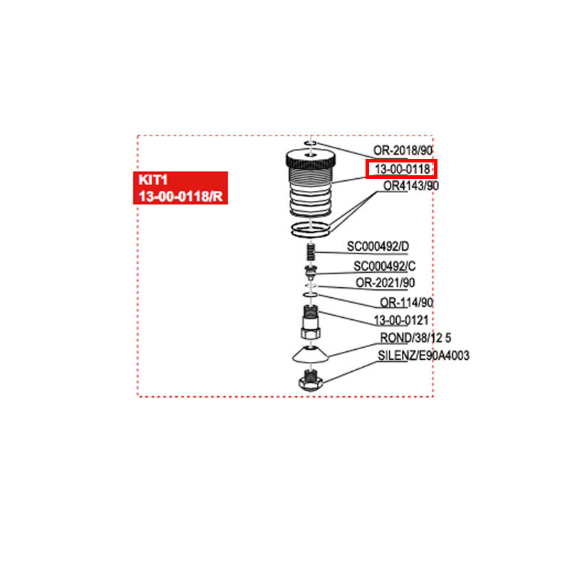 Coltri MCH8-MCH16 Condensate Separator Cap