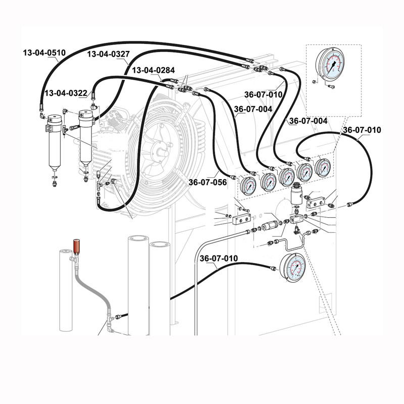Booster Open Hoses