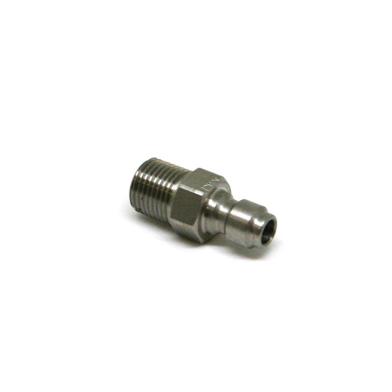 1/8&quot; Stainless Quick Disconnect Male Plug for Oxygen Service