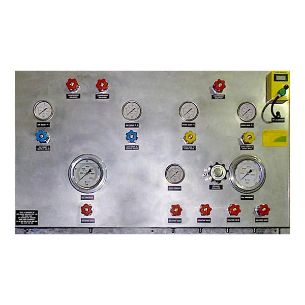 Nuvair commercial diver support air/nitrox panel